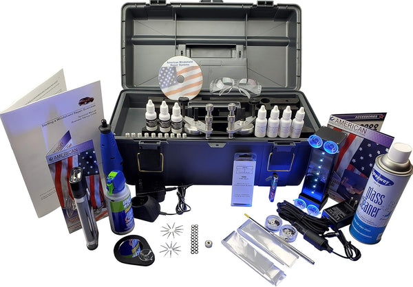 Windshield Repair Kit American Master - Auto Glass Crack Rock Chip Repair Kit