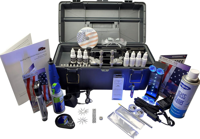 Windshield Repair Kit American Master - Auto Glass Crack Rock Chip Repair Kit